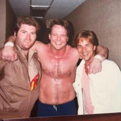 Michael and Don with Roddy Piper