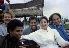 Sara Rogers with Miami Vice Crew