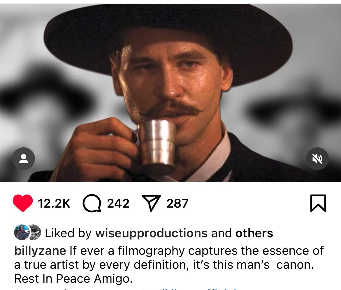 Val Kilmer Rip RIP Val Kilmer - Film Fanatic Forum - The Miami Vice Community